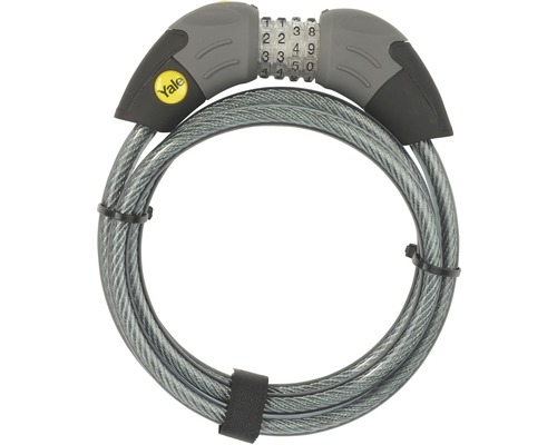 Káblový zámok Yale s číselnou kombináciou