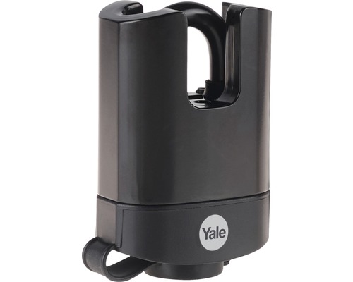 Visiaci zámok s logom Yale