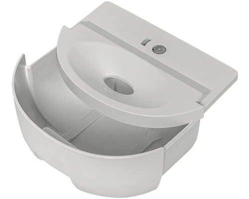 Zásobník toaletného papiera z plastu na montáž na stenu