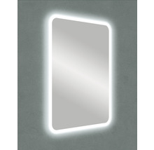 Obdĺžnikové zrkadlo s LED osvetlením do kúpeľne