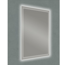 Obdĺžnikové zrkadlo s LED osvetlením