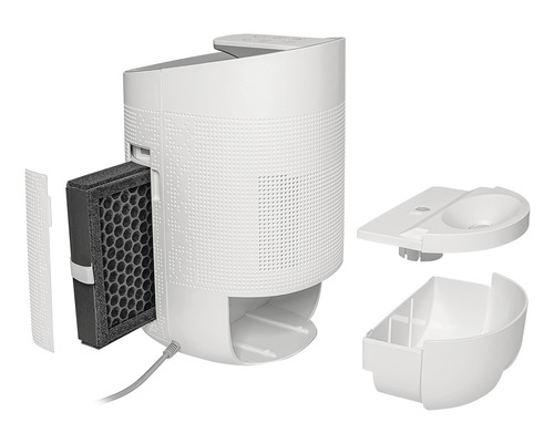 Čistička vzduchu s filtrom a nádržkou na vodu