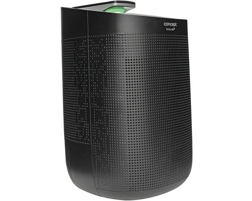 Čistička vzduchu s okrúhlym tvarom a perforovaným dizajnom