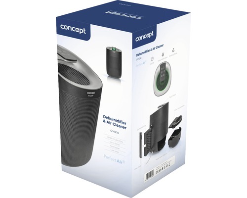 Balenie odvlhčovača a čističky vzduchu Concept