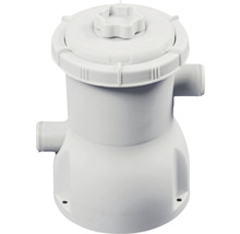 Biely plastový bazénový skimmer