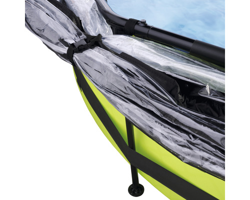 Detail dažďovej clony na detský vozík