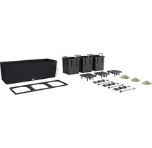 Lechuza kvetináč s vložkami, zavlažovacou súpravou a substrátom