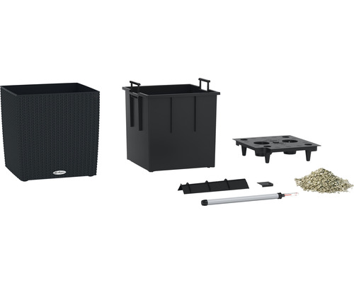 Kvetináč Lechuza Cube s príslušenstvom