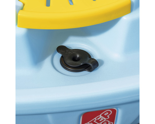 Detail vodnej zátky detského hracieho stola Step2.