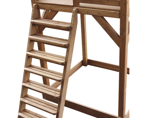 Drevený rebrík pre hraciu vežu