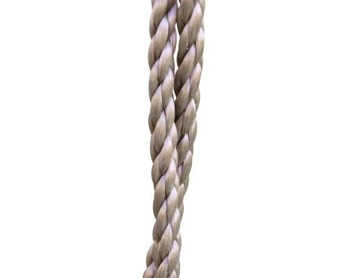 Pletené lano z prírodných vlákien