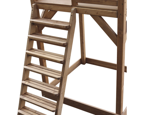 Drevený rebrík pre hrací domček