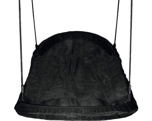 Závesné látkové kreslo so závesom na lane