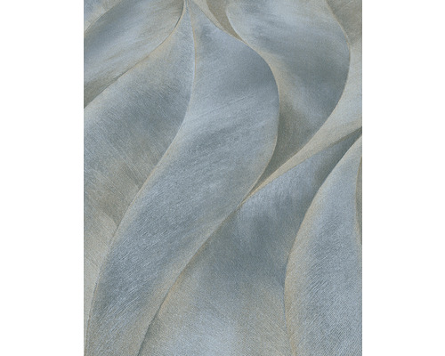 Tapeta s grafickým vlnovým vzorom na dekoráciu stien