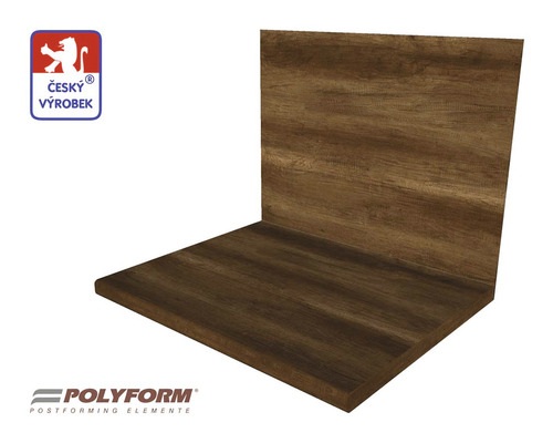 Kuchynská pracovná doska so zadnou stenou