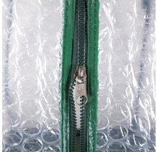 Detail fólie skleníka so zipsom