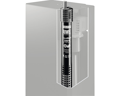 Juwel ohrievač AquaHeat 100 W v akváriu
