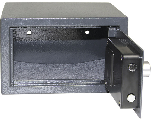 Otvorený nábytkový trezor na bezpečné uloženie cenností