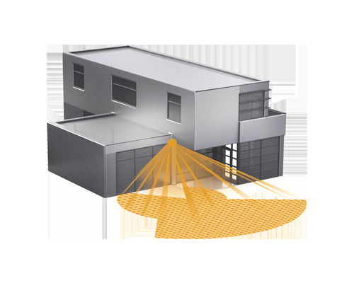 Dom s pohybovým senzorom a osvetlením