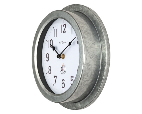 Nástenné hodiny Nextime z kovu s ciferníkom