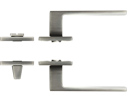 Kovová kľučka dverí