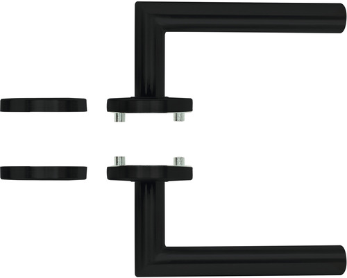 Súprava kľučky na dvere z kovu