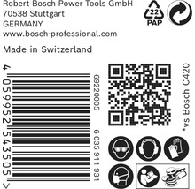 Informácie o Robert Bosch Power Tools, čiarový kód, QR kód a bezpečnostné pokyny