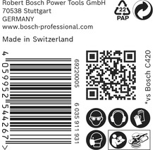 Informácie o Robert Bosch Power Tools, čiarový kód, QR kód a bezpečnostné pokyny