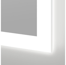 Zrkadlo do kúpeľne LED strieborné Venus 2.0 80x60