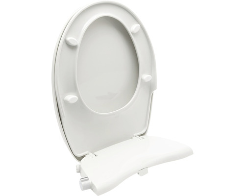 Otvorené záchodové sedadlo z plastu