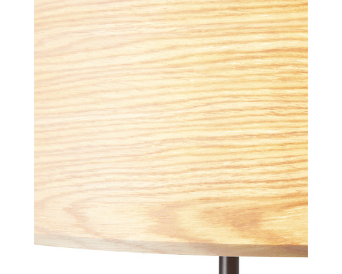 Detail dreveného tienidla lampy