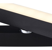 LED stolná lampa Brilliant Ranut 14 W 900 lm 3000 K čierna stmievateľná