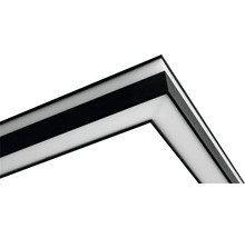 LED stropné svietidlo Brilliant Icarus 38 W 2660 lm 2700-6200 K čierne s diaľkovým ovládaním
