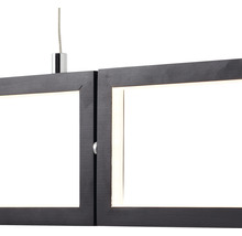 LED luster Brilliant Ranut 28 W 2000 lm 3000 K čierny stmievateľný