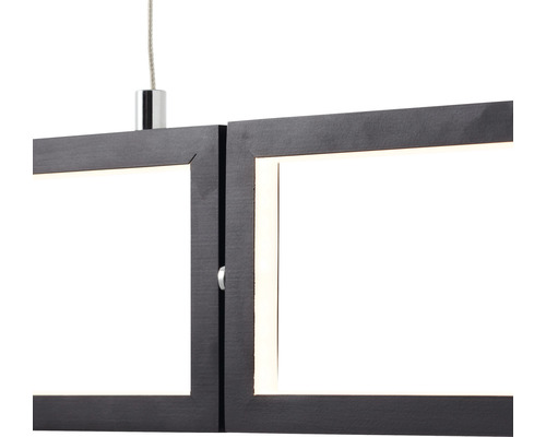 LED závesné svietidlo s obdĺžnikovým dizajnom