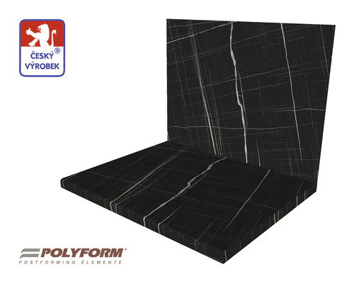 Kuchynská pracovná doska so zadnou stenou