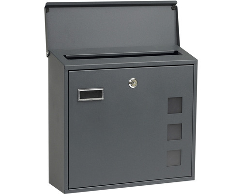 Poštová schránka s priehradkou na noviny, uzamykateľná