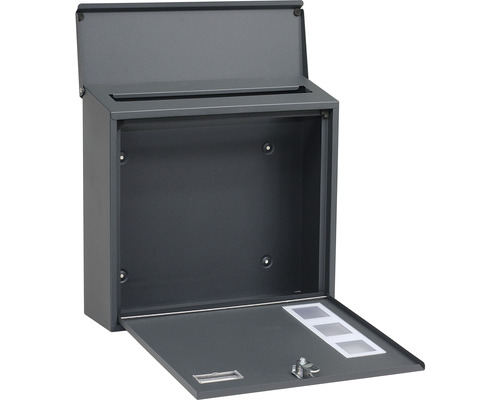 Otvorená poštová schránka na montáž na stenu