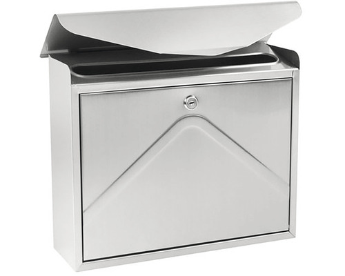 Kovová poštová schránka so zámkom a klapkou