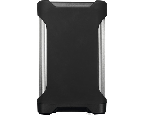 Čierna externá skrinka pre pevný disk