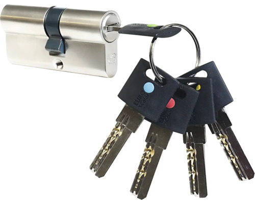 Profilový valec so zväzkom kľúčov