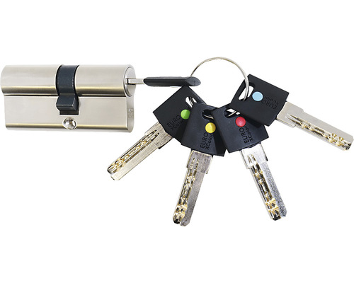 Profilový valec s niekoľkými kľúčmi