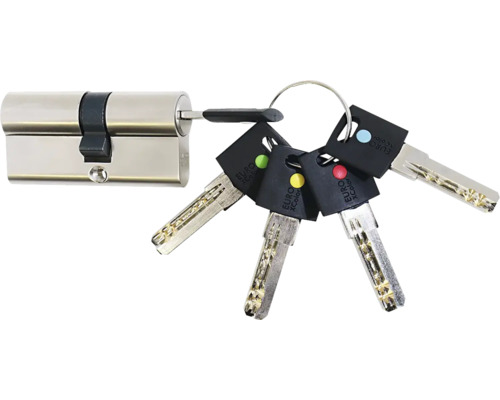 Profilový valec so zväzkom kľúčov