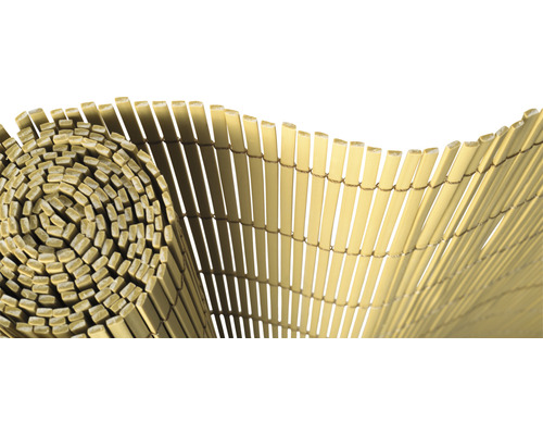 Záhradná zástena Konsta PE/PP celoplastová 0,9x3 m bambus-0