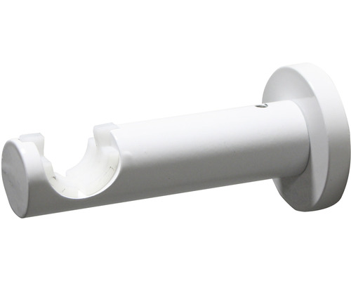 Držiak záclonovej tyče z kovu