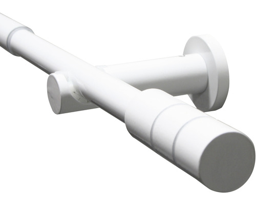 Dvojitá záclonová tyč s držiakom