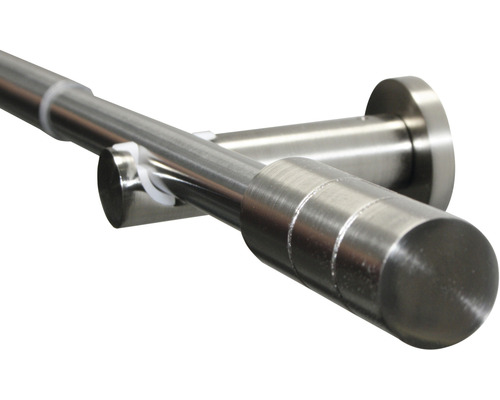 Kovová záclonová tyč s držiakom