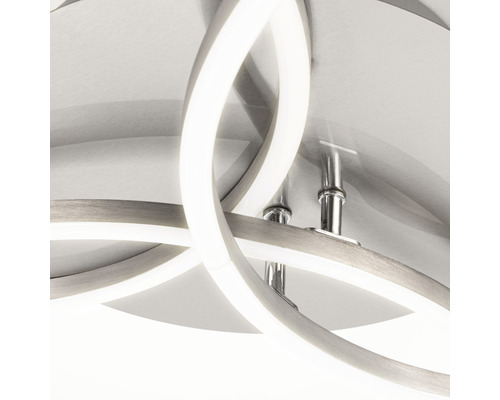 Stropné svietidlo s LED krúžkami