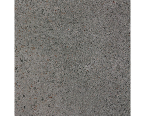 Sivá betónová dlaždica s jemnou textúrou.