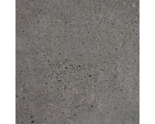 Sivá betónová dlaždica s malými inklúziami